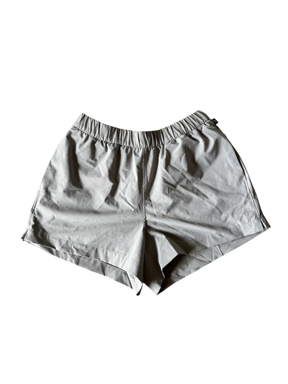 Tracksmith Womens Running Shorts Small Gray Pockets Unlined Athletic